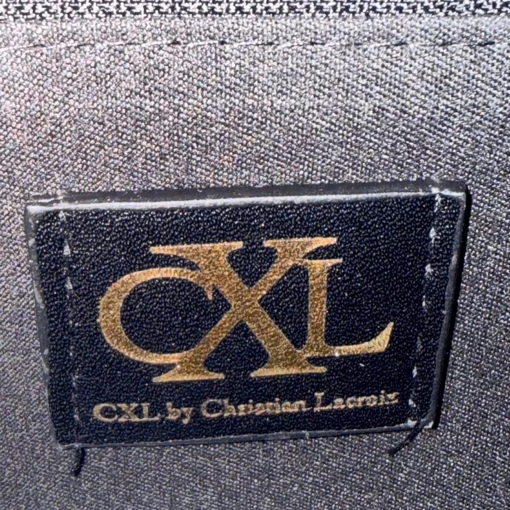 CXL by Christian Lacroix Madison Black‎ Smooth Clutch Detachable Chain CXLH24990
